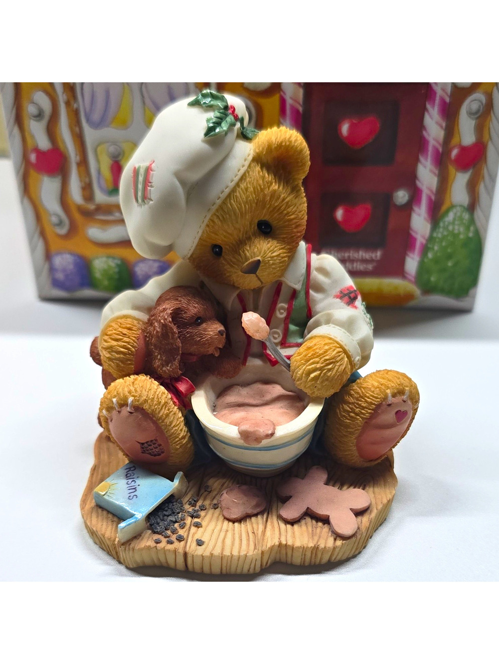 Cherished Teddies Wayne #352608 "Spoonfuls Of Sweetness" 1998 Resin